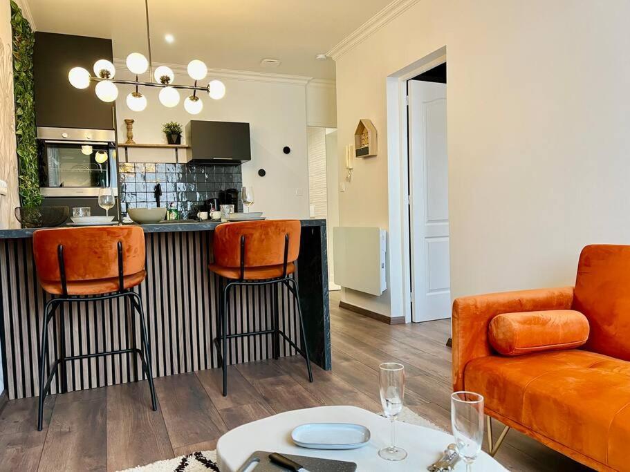 Florea Reims Avec Du Charme Proche Gare Et Centre Zewnętrze zdjęcie